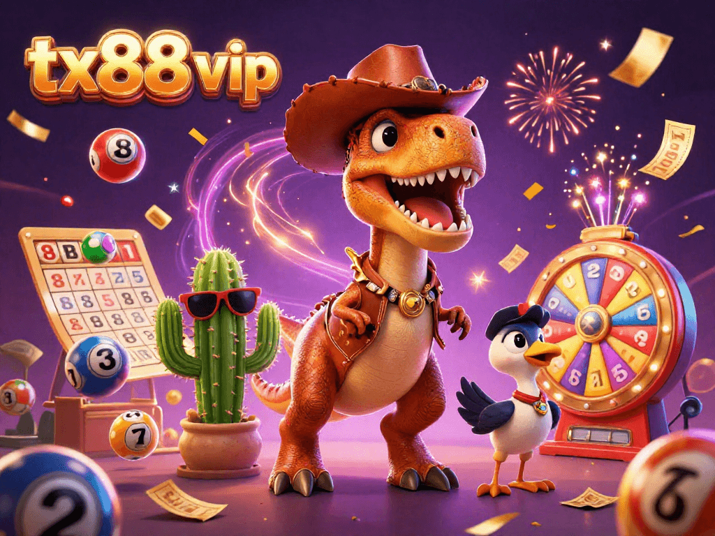 Engage in exciting gaming experiences at tx88 vip featuring a lively casino scene with attractive visuals.