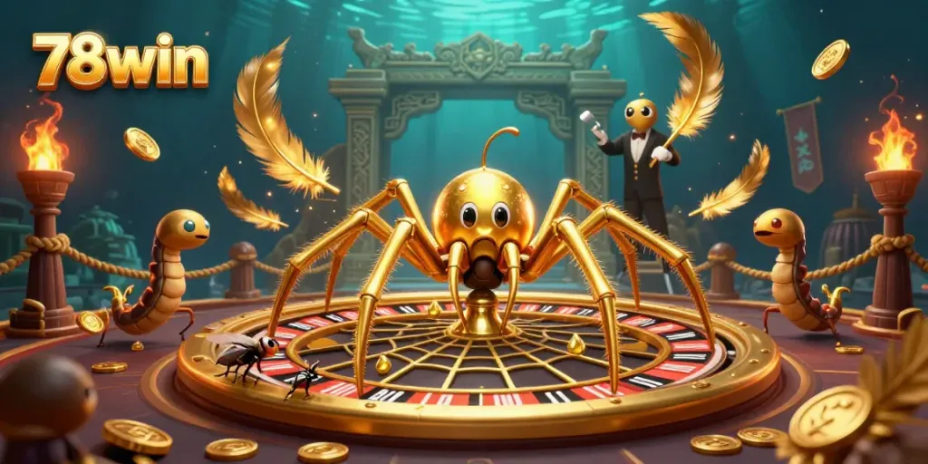 Experience exhilarating betting action at 78win with a captivating casino web scene.