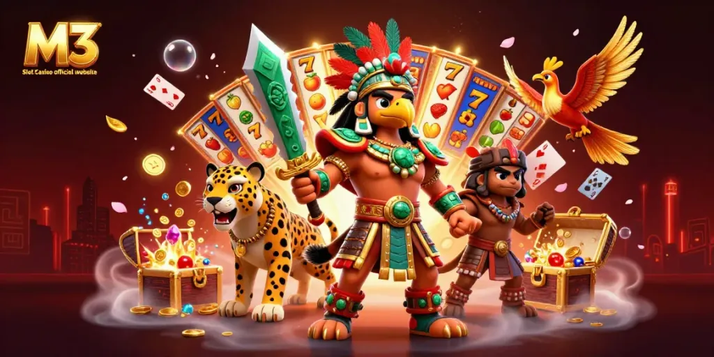 Experience exciting wins at M3 Slot Casino official website with vivid slot games and a dynamic atmosphere.