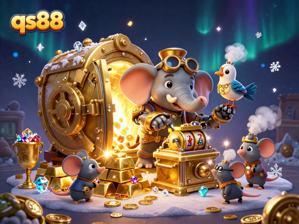 Spin the golden slot machine with qs88 and win massive treasure in the magical casino world.