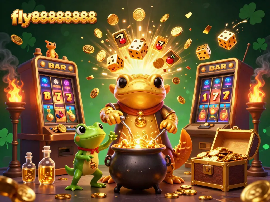 Experience the magic of fly88888888 as the golden salamander alchemist transforms base metals into treasures.